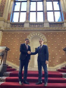 Ambassador Lay Samkol had a meeting with Mr. Matthew Findlay, Head of ...