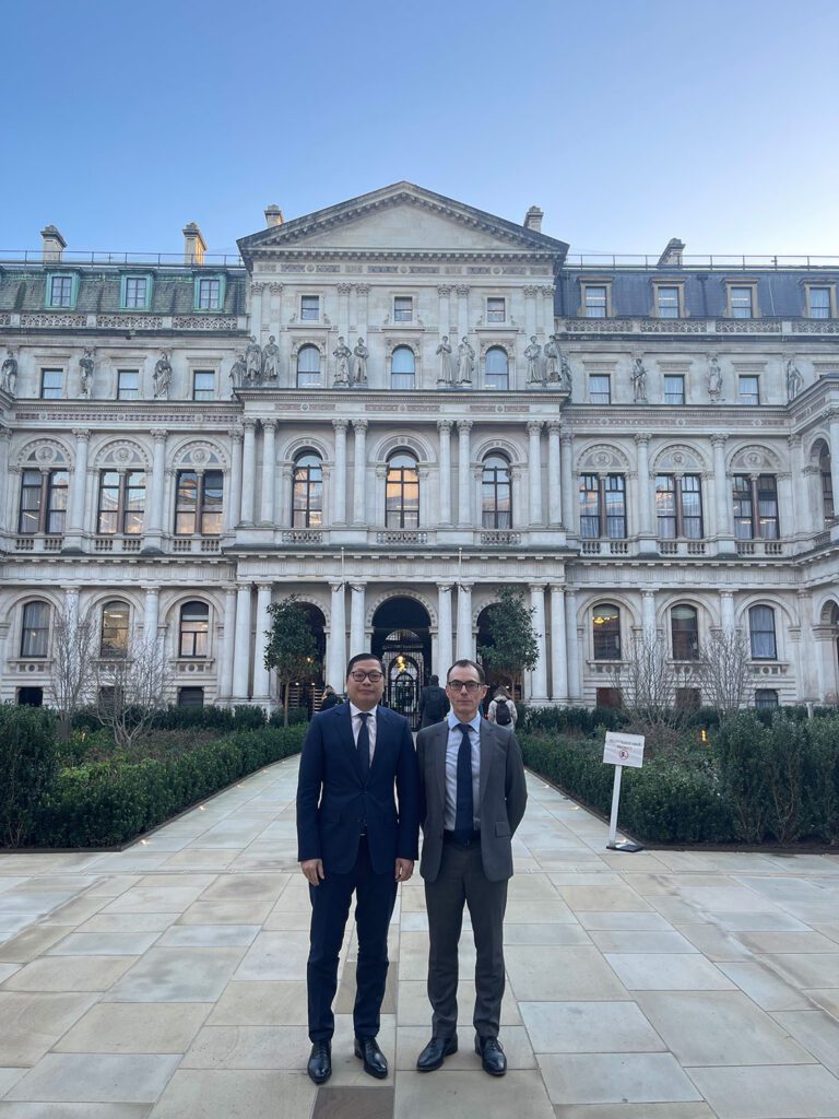 His Excellency Lay Samkol paid a farewell call on Mr Matthew Findlay, Head of Southeast Asia Department, at the Foreign, Commonwealth and Development Office (FCDO)