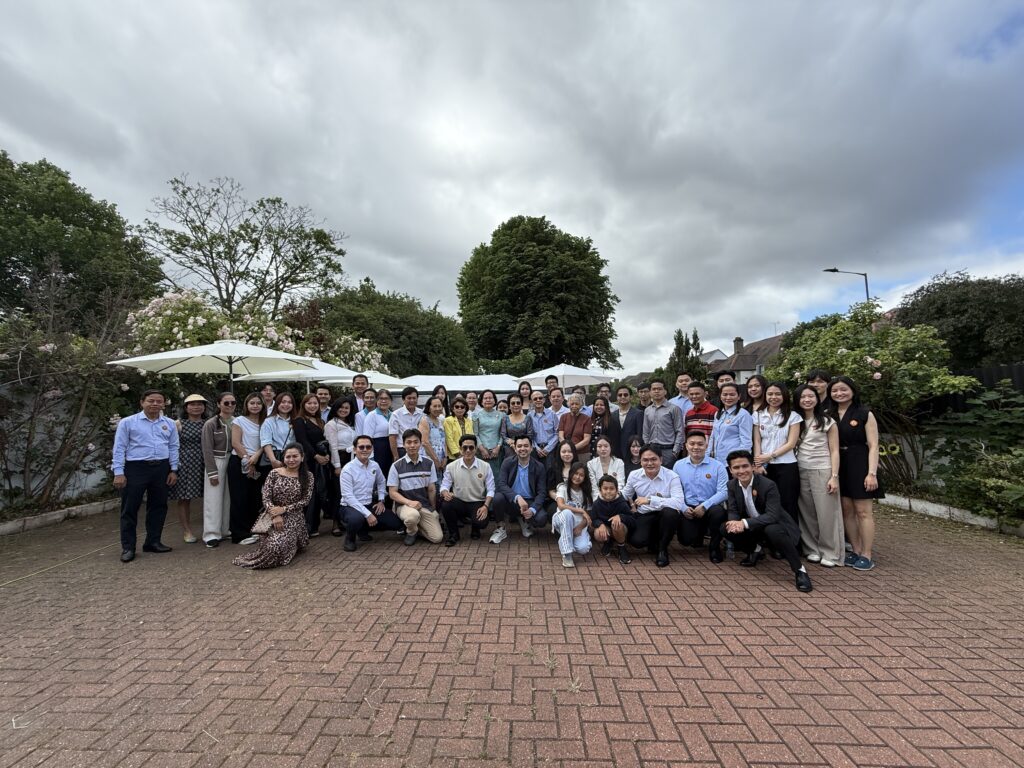 Royal Embassy of Cambodia organized a solidarity lunch, bringing together members of the Cambodian community—including citizens, students, and professionals—currently living, studying, working, and running businesses across the UK