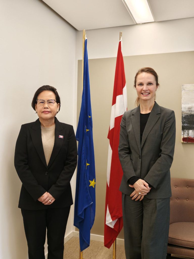 Ambassador TUOT Panha paid a courtesy call on Her Excellency Ms. Eva Marie Frida Barløse, Under-Secretary of State for Foreign Policy at the Ministry of Foreign Affairs of Denmark