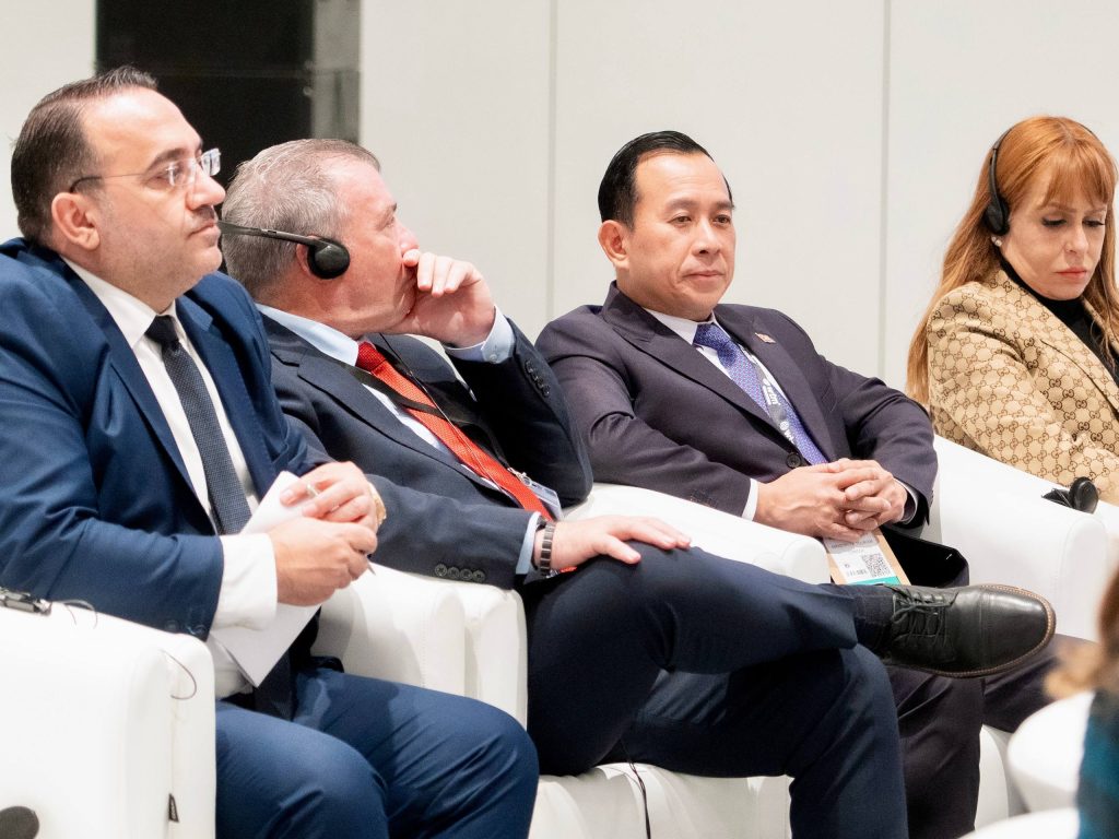 Ambassador TUOT Panha accompanied His Excellency HUOT Hak, Minister of Tourism of the Kingdom of Cambodia, to attend the Ministers’ Summit under the theme “Reimagining Tourism Investment Models: Building Next-Generation Incentives.”