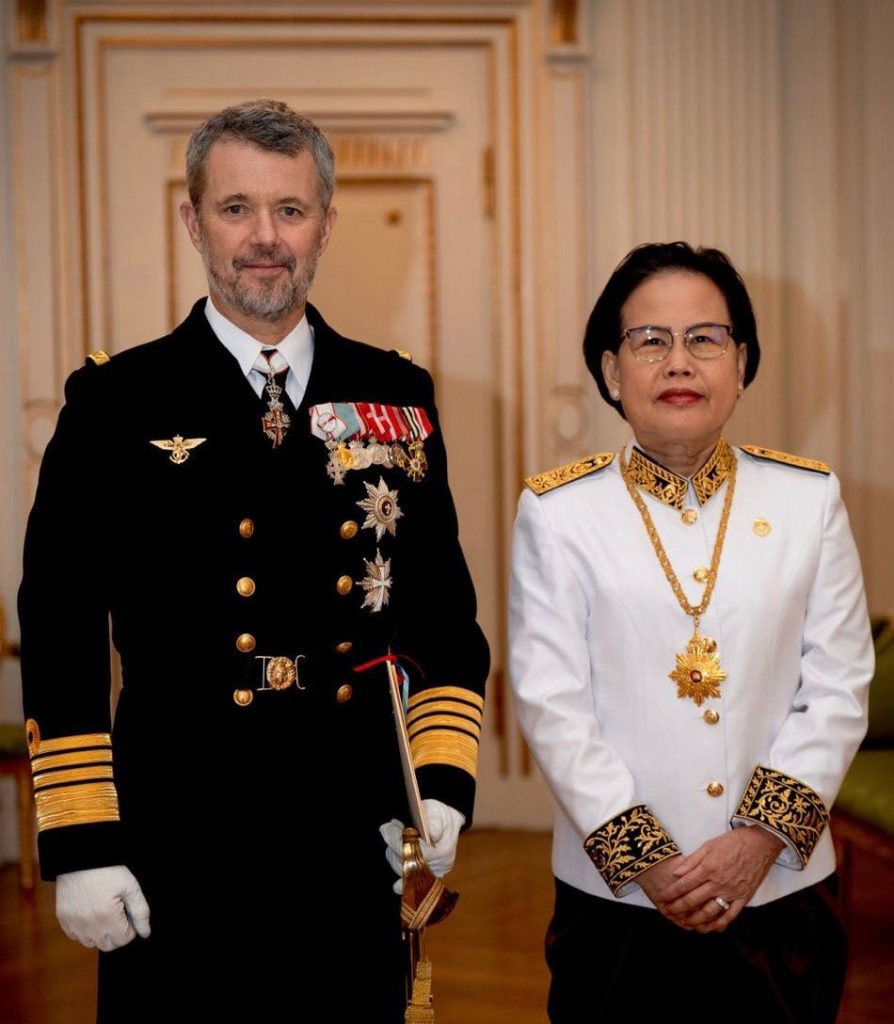 Her Excellency TUOT Panha presented her Letters of Credence to His Majesty King Frederik X at Christiansborg Palace in Copenhagen, formally accrediting her as Ambassador Extraordinary and Plenipotentiary of the Kingdom of Cambodia to the Kingdom of Denmark, with residence in London