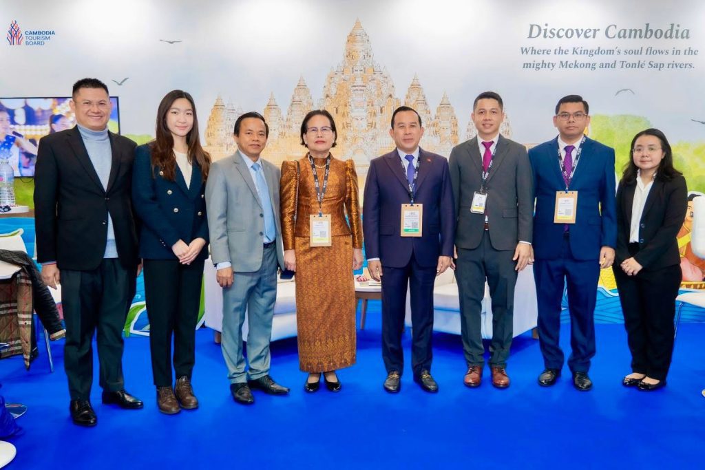 Ambassador TUOT Panha graciously accompanied His Excellency HUOT Hak, Minister of Tourism of the Kingdom of Cambodia, to attend the World Travel Market (WTM) 2025, one of Europe’s most prominent annual international tourism exhibitions