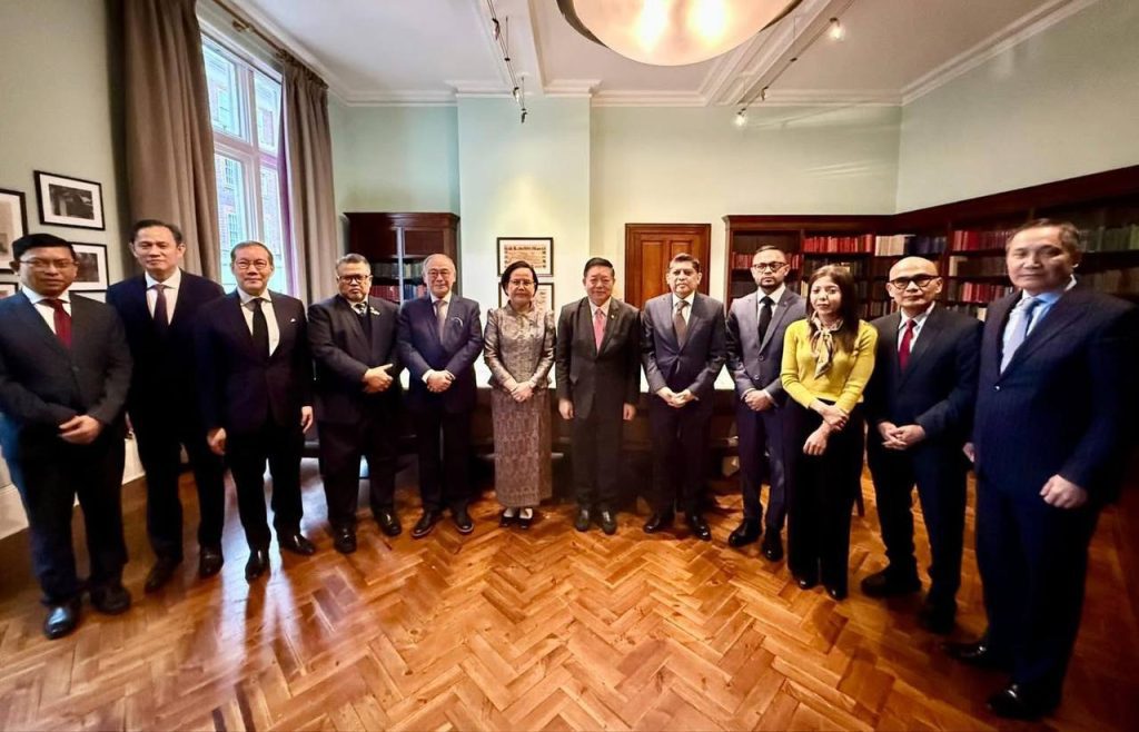 As Chair of the ASEAN London Committee (ALC), Ambassador Panha Tuot hosted a Working Lunch of the ASEAN London Committee in honour of H.E. Dr. Kao Kim Hourn, Secretary-General of ASEAN, on 10 February 2026, on the occasion of his working visit to the United Kingdom from 6 to 11 February 2026
