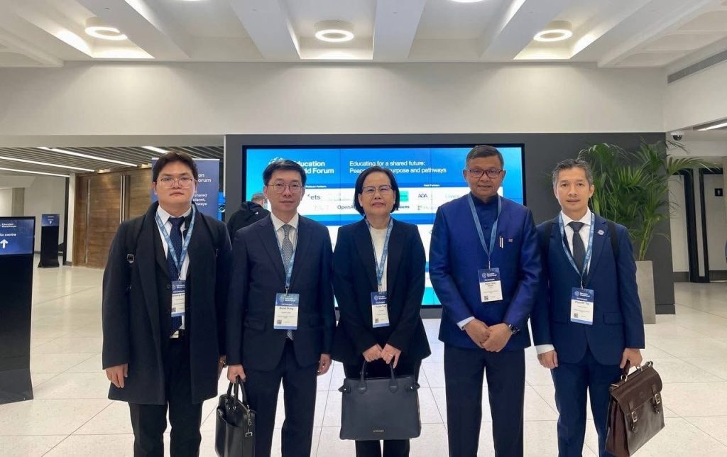 Ambassador TUOT Panha welcomed the Cambodian delegation led by His Excellency Academician Dr. HANG Chuon Naron, Deputy Prime Minister and Minister of Education, Youth and Sport of Cambodia, on the occasion of his participation in the Education World Forum, held from 18 to 20 May 2026 at the Queen Elizabeth II Centre in London