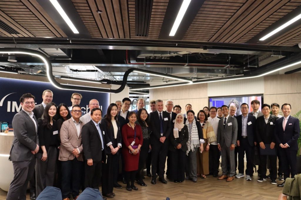 Mr. Hang Sochivin, Trade Attaché, and Ms. Heng Chhun Leang, First Secretary of the Royal Embassy of Cambodia to the United Kingdom, attended the Asia Summit Seminar at the headquarters of Irwin Mitchell in London