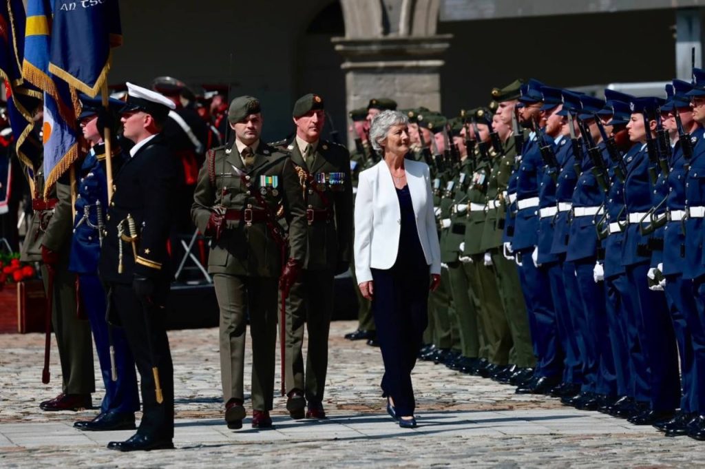 Ambassador Tuot Panha attended Ireland's National Day of Commemoration Ceremony, presided over by Her Excellency Catherine Connolly, President of Ireland, in Dublin