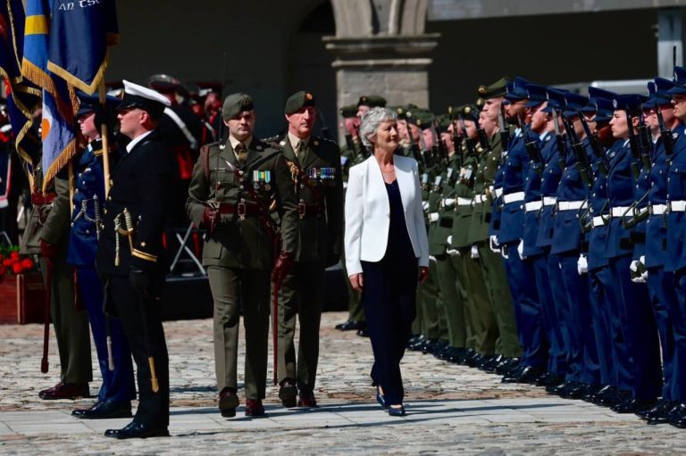 Ambassador Tuot Panha attended Ireland's National Day of Commemoration Ceremony, presided over by Her Excellency Catherine Connolly, President of Ireland, in Dublin